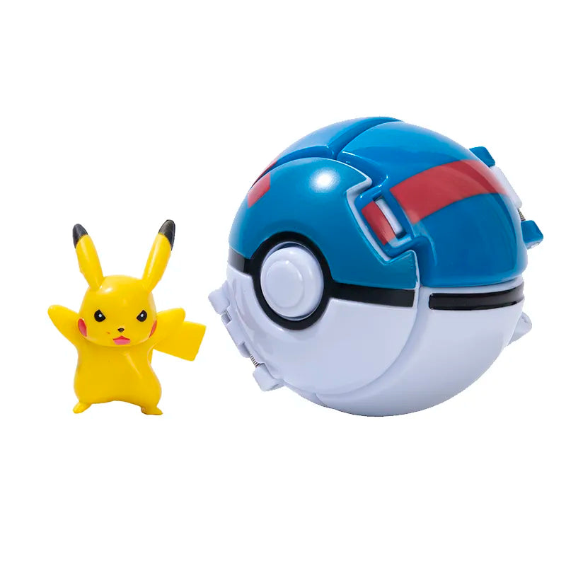Poke Bälle mit Pokemon Figur