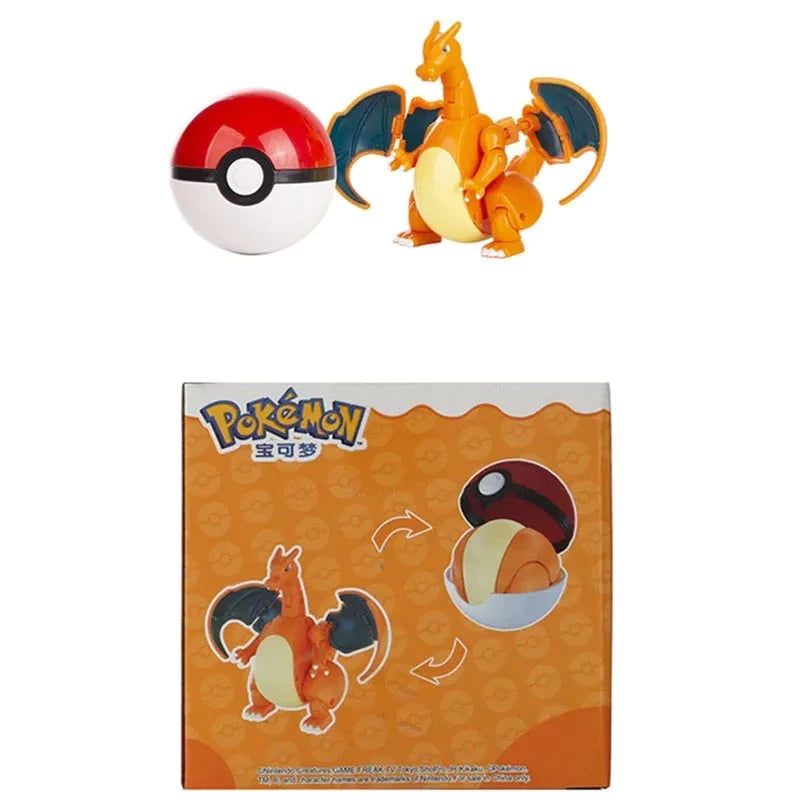 Pokemon Figuren mit Poke Ball