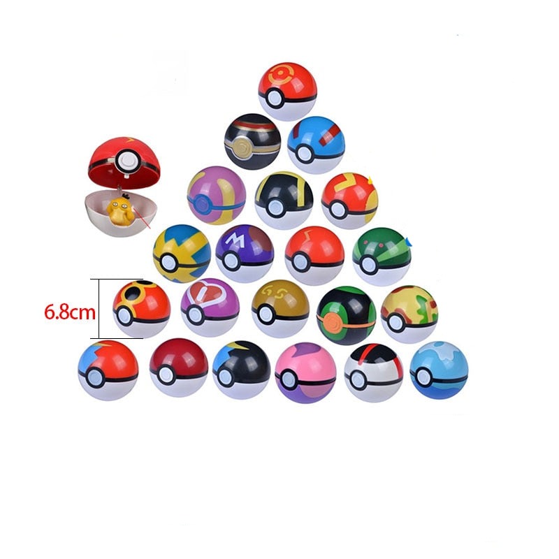 Pokémon Pokéball mit Figur