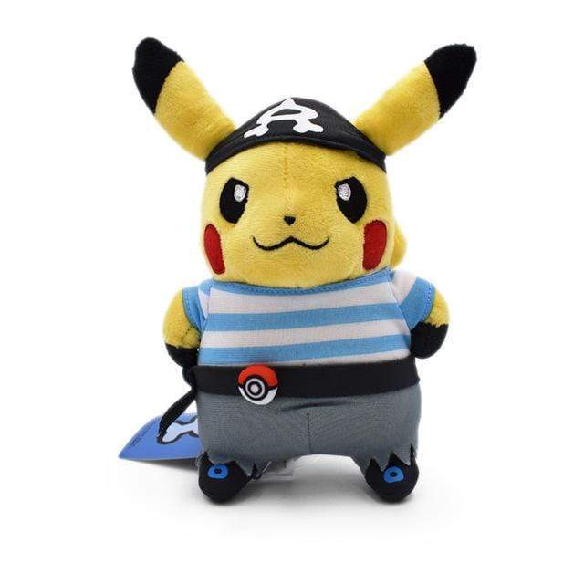 Aqua Team Pikachu Plüsch
