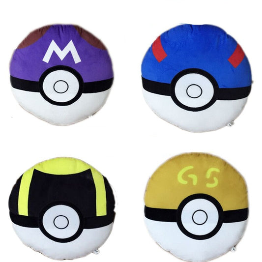 Großes Plüsch Pokéball Kissen ca. 40x40cm