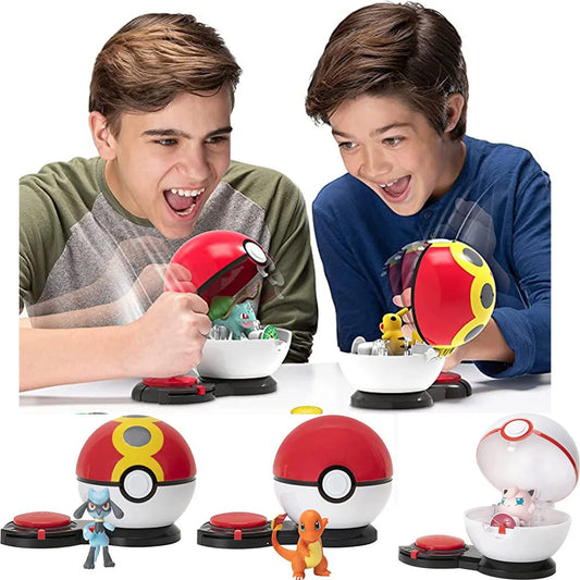 Battle Pokeball mit Pokemon Figuren