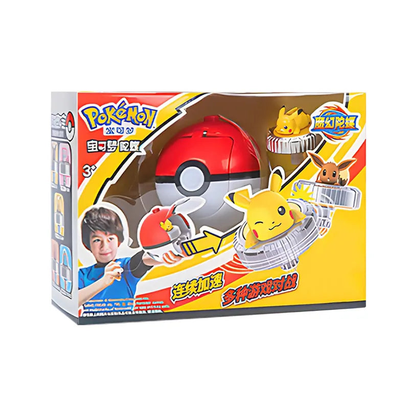 Pokemon Ball Spinning Spielzeug Pokeball mit Figur