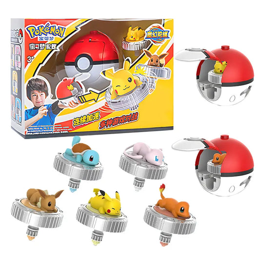 Pokemon Ball Spinning Spielzeug Pokeball mit Figur