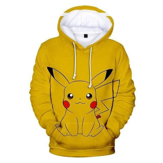 Yellow Pikachu Hoodie