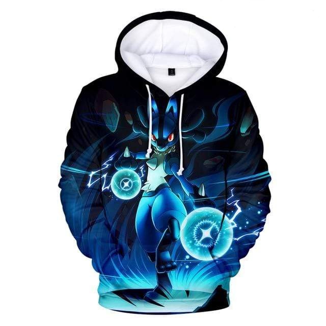 Lucario Hoodie | pokemon-shop.uk – Pokémon Laden