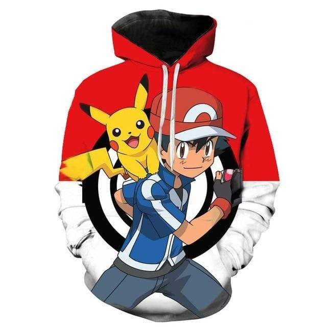 Ash & Pikachu Hoodie