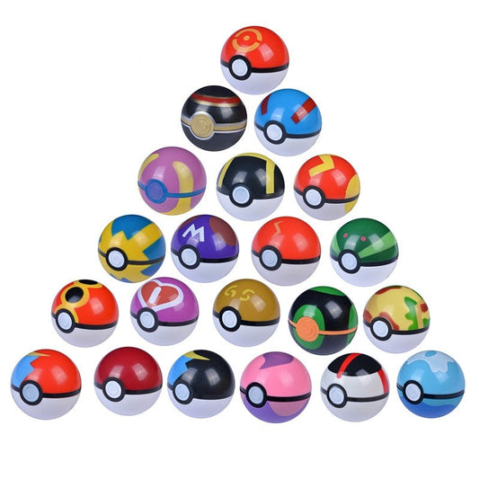 4 bis 20 Pokebälle mit Pokemon Figuren im Set