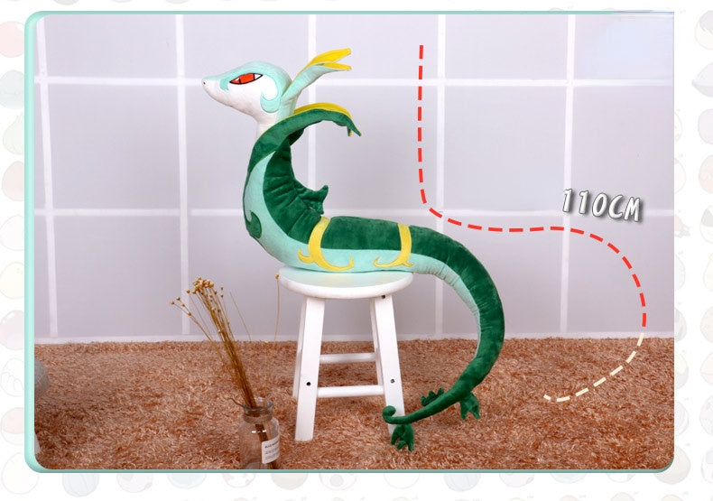 Serperior Serpiroyal Pokemon Kuscheltier (ca. 110cm)